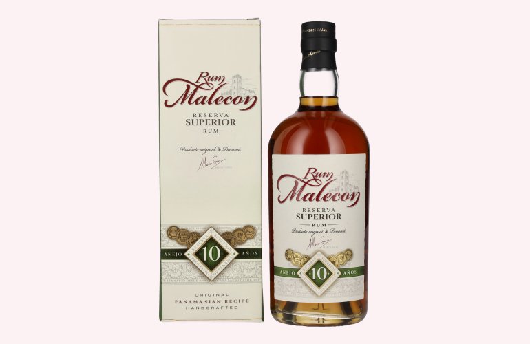 Rum Malecon Añejo 10 Años Reserva Superior 40% Vol. 0,7l in Giftbox