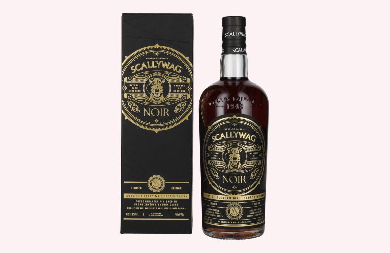 Douglas Laing SCALLYWAG Noir Edition PX Sherry Cask Speyside Blended Malt 52,8% Vol. 0,7l in Giftbox