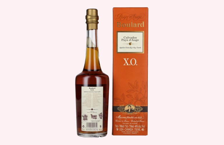 Boulard Calvados Pays d'Auge X.O. 40% Vol. 0,7l in Giftbox