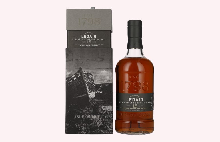 Ledaig 18 Years Old Single Malt Scotch Whisky 46,3% Vol. 0,7l in Giftbox