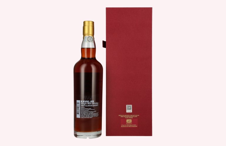 Kavalan SOLIST Single Malt Whisky Oloroso Sherry Cask 57,1% Vol. 0,7l in geschenkverpakking