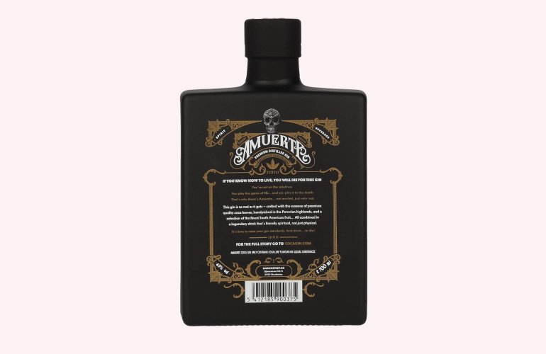 Amuerte COCA GIN - Black Edition 43% Vol. 0,7l