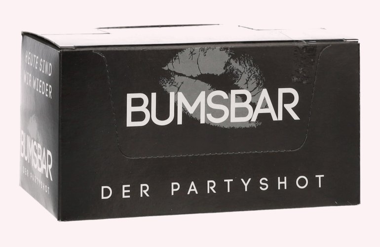 Bumsbar Der Partyshot Granatapfel-Likör 16% Vol. 20x0,02l