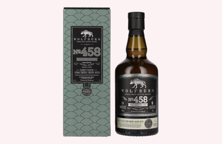 Wolfburn N°458 Single Malt Scotch Whisky Small Batch Release 46% Vol. 0,7l in Geschenkbox