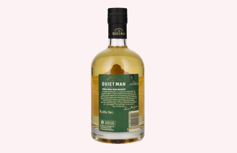 The Quiet Man AN FEAR CIUIN Distiller's Selection Single Malt Irish Whiskey 40% Vol. 0,7l