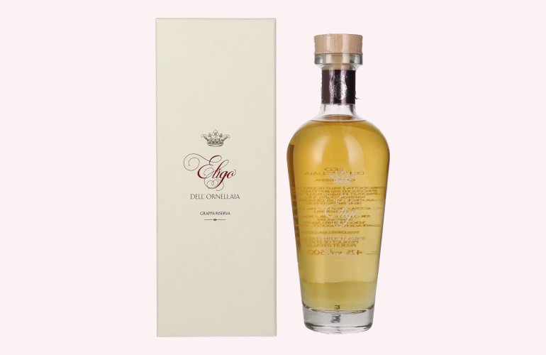 Eligo dell' Ornellaia Grappa Riserva 42% Vol. 0,5l in Giftbox