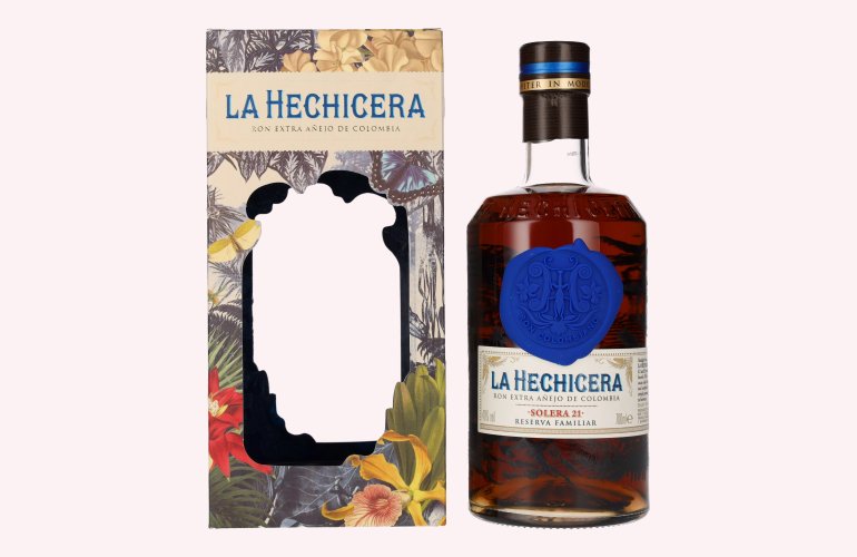 La Hechicera Ron Extra Añejo de Colombia SOLERA 40% Vol. 0,7l in Geschenkbox