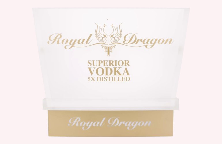 Royal Dragon Vodka bottle cooler