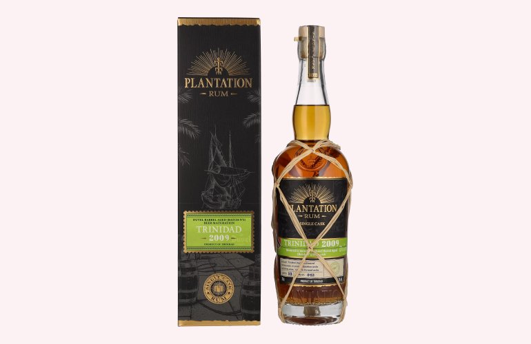 Plantation Rum TRINIDAD 2009 Beer Maturation Edition 2021 45,3% Vol. 0,7l in Geschenkbox