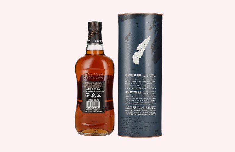 Jura 18 Years Old Single Malt Scotch Whisky 44% Vol. 0,7l en boîte cadeau