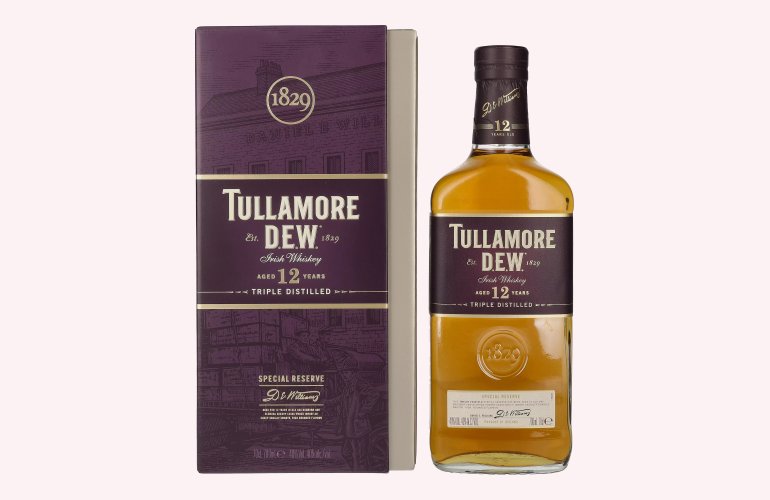 Tullamore D.E.W. 12 Years Old Irish Whiskey Special Reserve 40% Vol. 0,7l in Giftbox