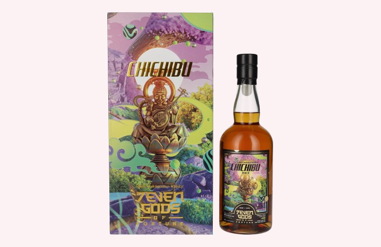 Chichibu 7EVEN Gods of Fortune Benzaiten Single Malt Japanese Whisky 2016 62,4% Vol. 0,7l in Giftbox