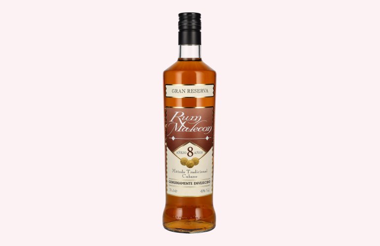 Rum Malecon Añejo 8 Años Gran Reserva 40% Vol. 0,7l