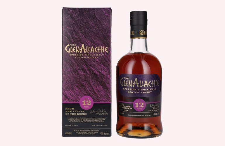 The GlenAllachie 12 Years Old Speyside Single Malt 46% Vol. 0,7l in Giftbox