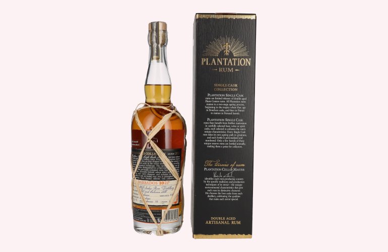 Plantation Rum BARBADOS 10 Years Old Arran Finish by delicando 2023 50,9% Vol. 0,7l in geschenkverpakking