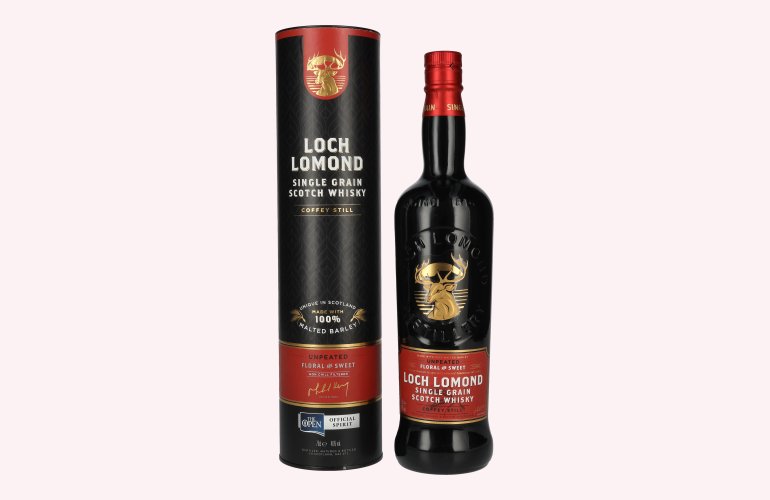 Loch Lomond SINGLE GRAIN Coffey Still Unpeated Scotch Whisky 46% Vol. 0,7l in Giftbox