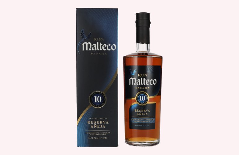 Ron Malteco 10 Años Reserva Añeja 40% Vol. 0,7l in Geschenkbox