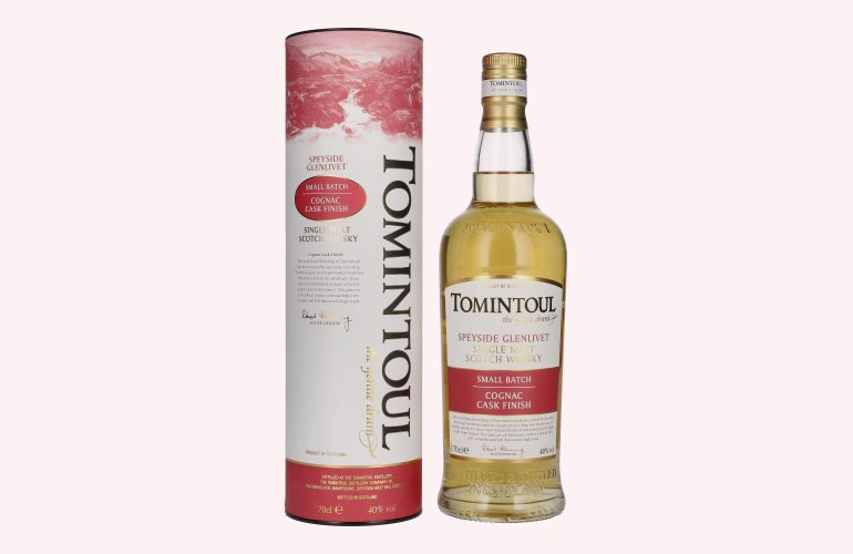 Tomintoul Small Batch Cognac Cask Finish 40% Vol. 0,7l in Geschenkbox