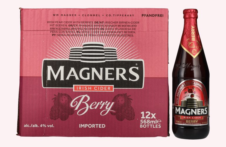 Magners Irish Cider BERRY 4% Vol. 12x0,568l