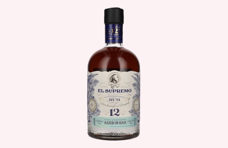 El Supremo 12 Year Old OAK CASK Rum 40% Vol. 0,7l