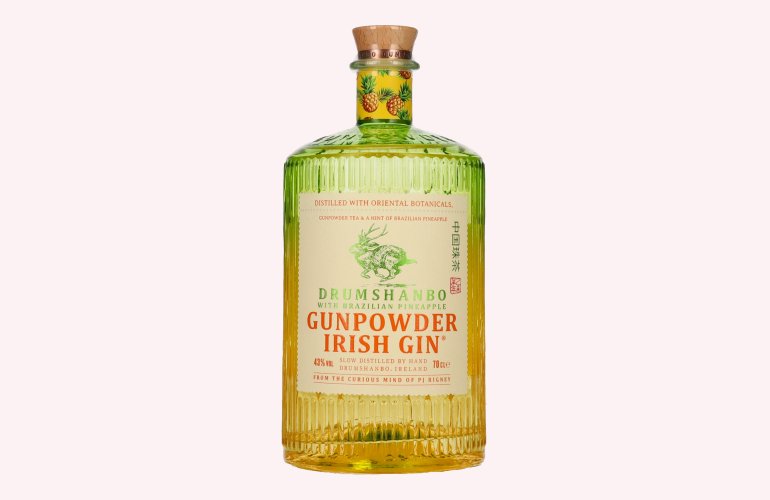 Drumshanbo Gunpowder Irish Gin with Brazilian Pineapple 43% Vol. 0,7l
