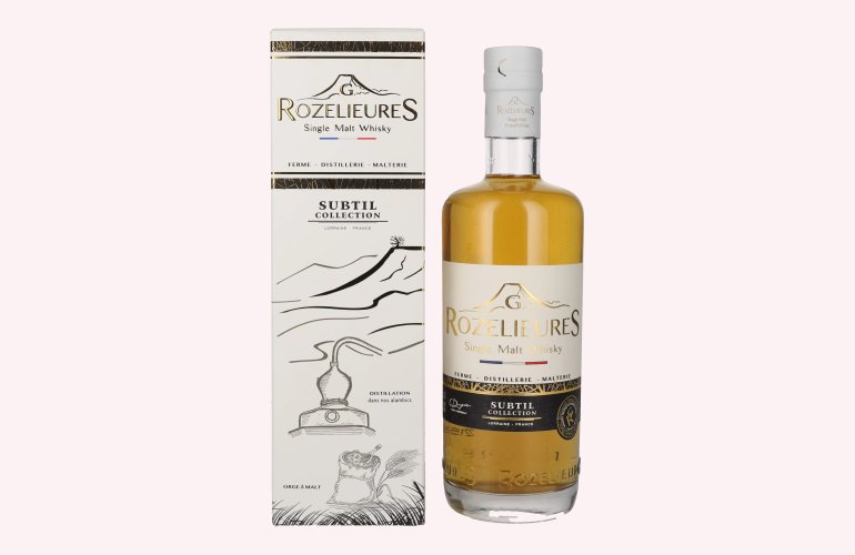 G. Rozelieures SUBTIL COLLECTION Single Malt Whisky 40% Vol. 0,7l in Giftbox