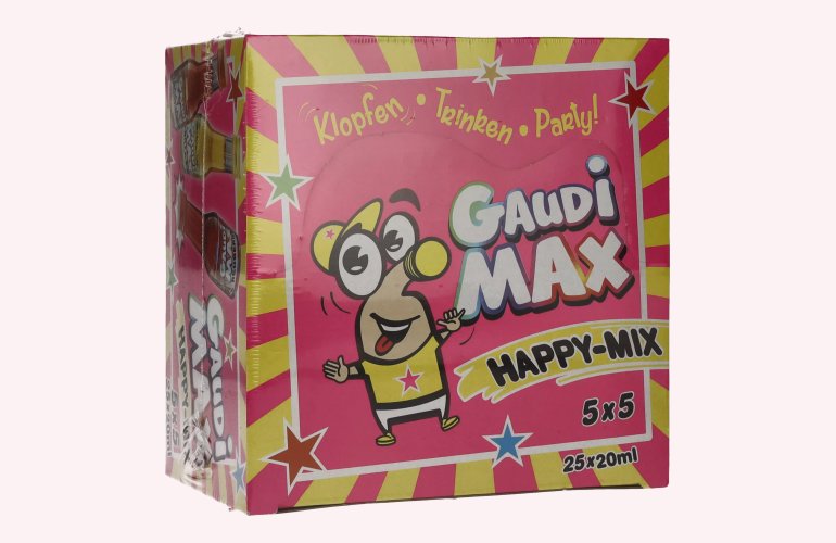 Gaudi-Max HAPPY-MIX 16,2% Vol. 25x0,02l
