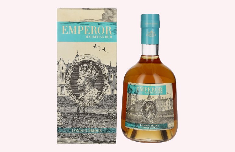 Emperor Mauritian Rum LONDON BRIDGE Limited Edition 40% Vol. 0,7l in Giftbox
