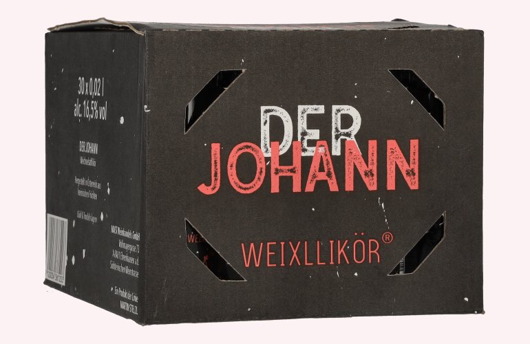 Der Johann Weichselsaftlikör 16,5% Vol. 30x0,02l