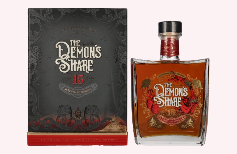 The Demon's Share 15 Years Old Spirit Drink Reserva de Bodega 43% Vol. 0,7l in Giftbox