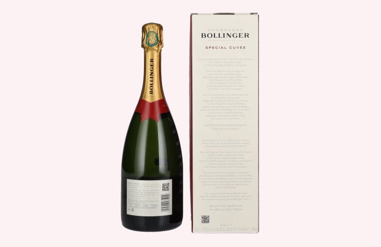 Bollinger Champagne SPECIAL CUVÉE Brut 12% Vol. 0,75l in Geschenkbox