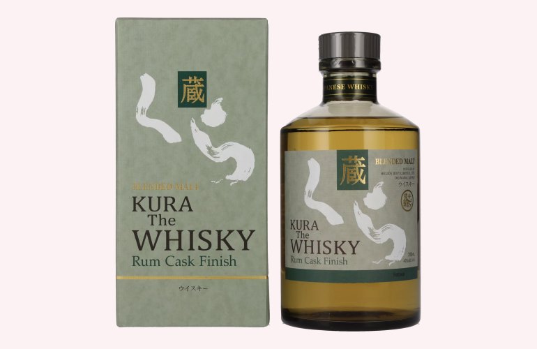 Kura The Whisky Blended Malt Rum Cask Finish 40% Vol. 0,7l in Giftbox