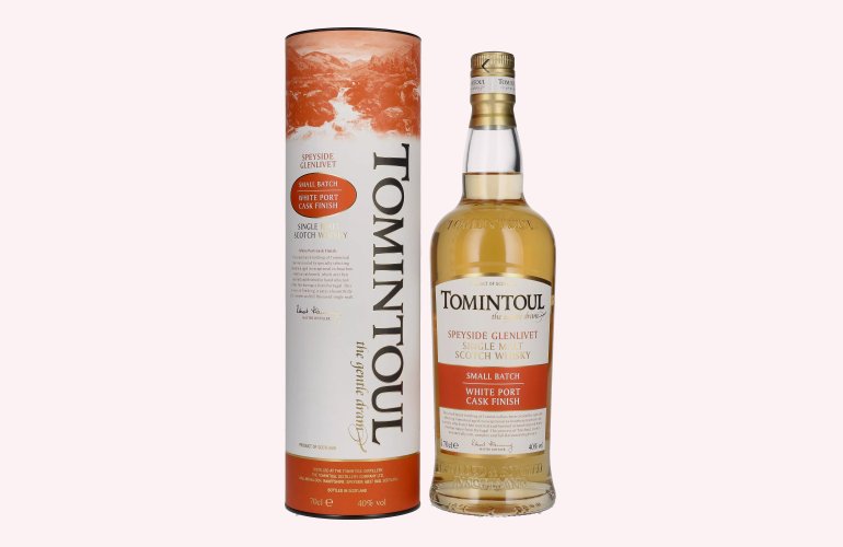 Tomintoul Small Batch White Port Cask Finish 40% Vol. 0,7l in Giftbox