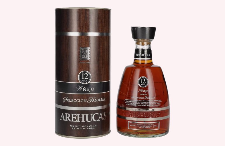 Arehucas 12 Años Añejo Selección Familiar 40% Vol. 0,7l in Geschenkbox