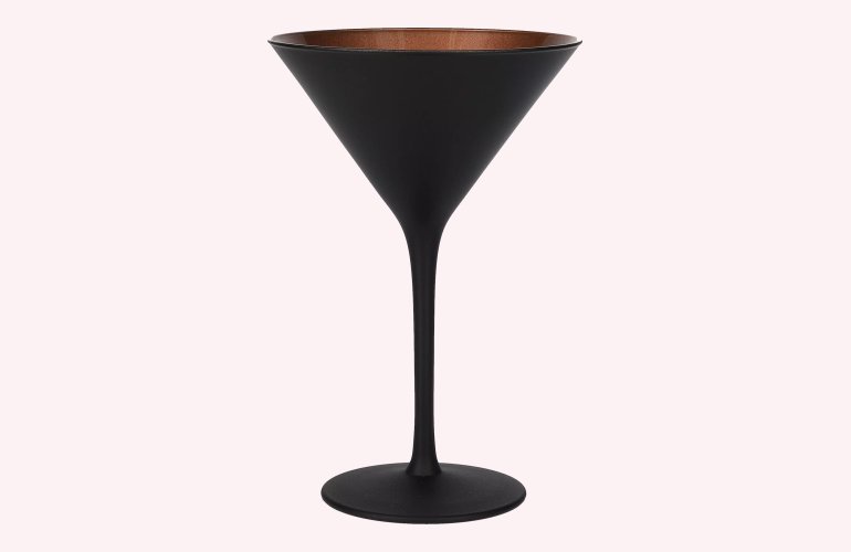 Stölzle Lausitz Martiniglas schwarz/bronze ohne Eichung