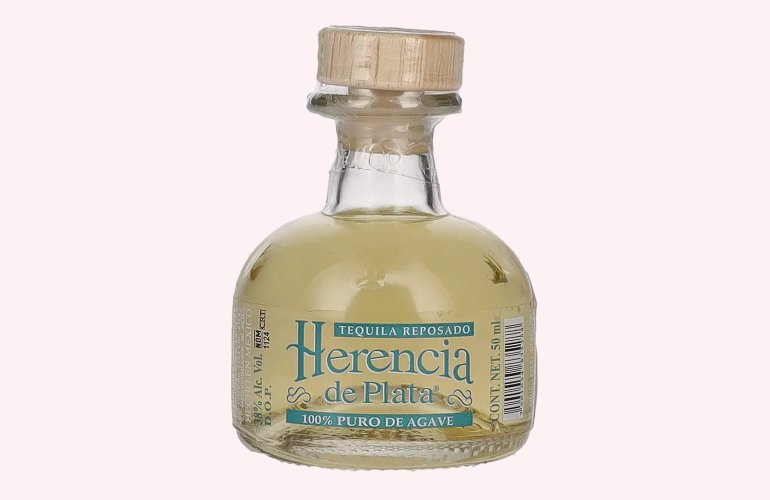 Herencia de Plata REPOSADO Tequila 100% Puro De Agave 38% Vol. 0,05l