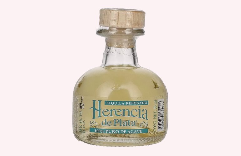 Herencia de Plata REPOSADO Tequila 100% Puro De Agave 38% Vol. 0,05l