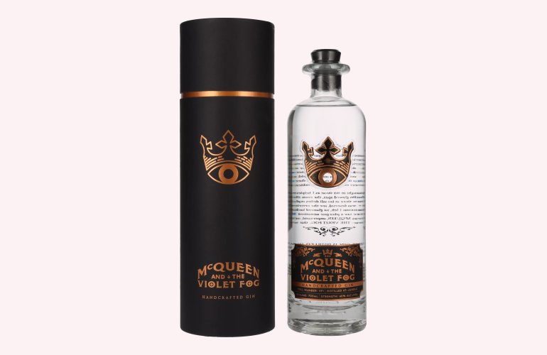 McQueen and the Violet Fog Handcrafted Gin 40% Vol. 0,7l in Giftbox