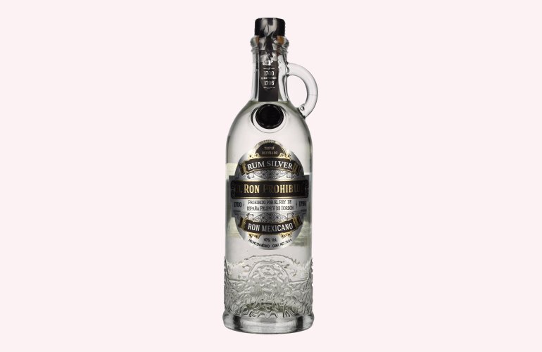 El Ron Prohibido Rum SILVER Ron Mexicano 40% Vol. 0,7l