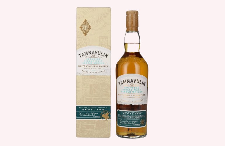 Tamnavulin WHITE WINE CASK Speyside Single Malt Scotch Whisky 40% Vol. 0,7l in Geschenkbox