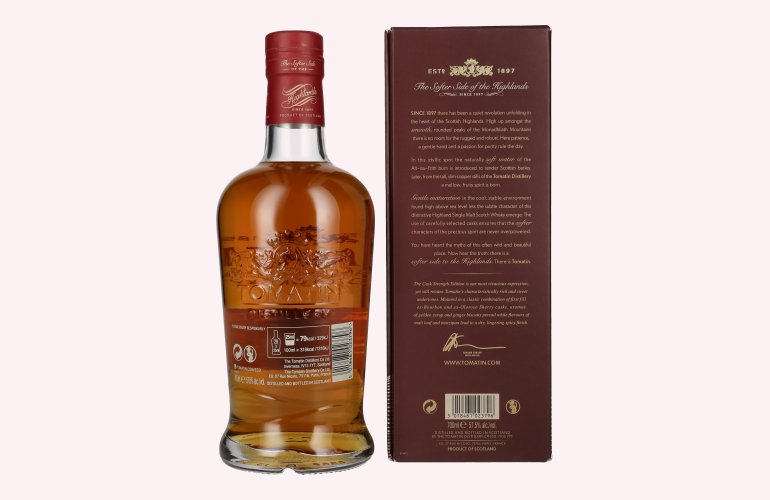 Tomatin Cask Strength Edition 57,5% Vol. 0,7l in Giftbox