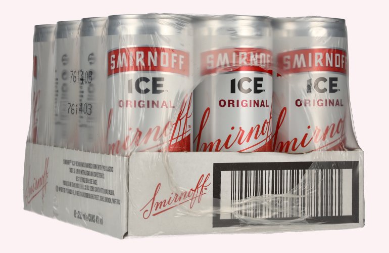 Smirnoff ICE 4% Vol. 12x0,25l Dosen