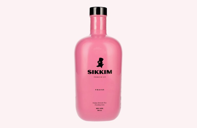 Sikkim FRAISE Premium Gin 40% Vol. 0,7l