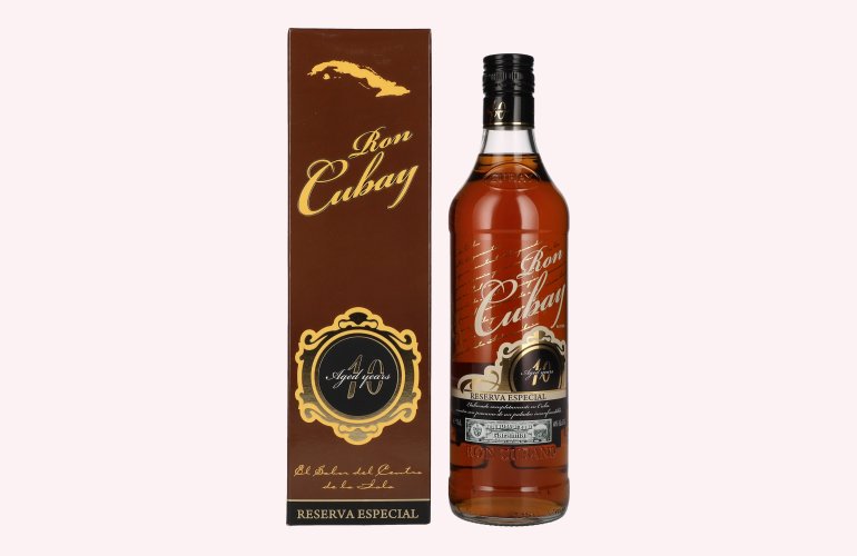 Ron Cubay 10 Years Old RESERVA ESPECIAL 40% Vol. 0,7l in Giftbox