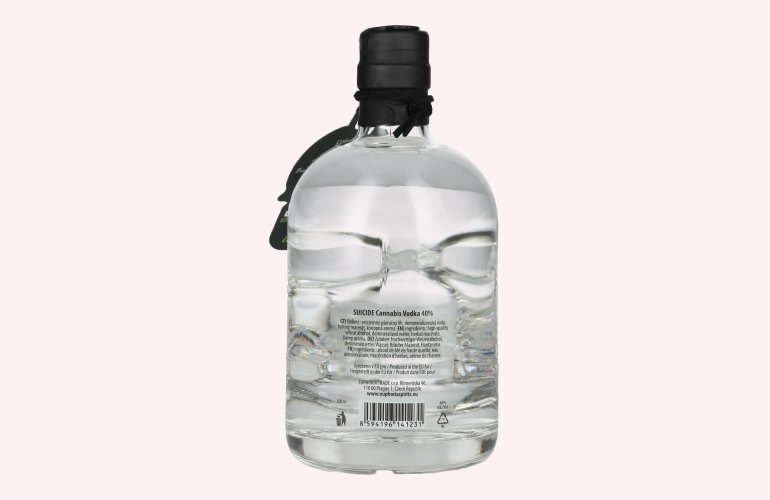 EUPHORIA Suicide Cannabis Vodka 40% Vol. 0,5l