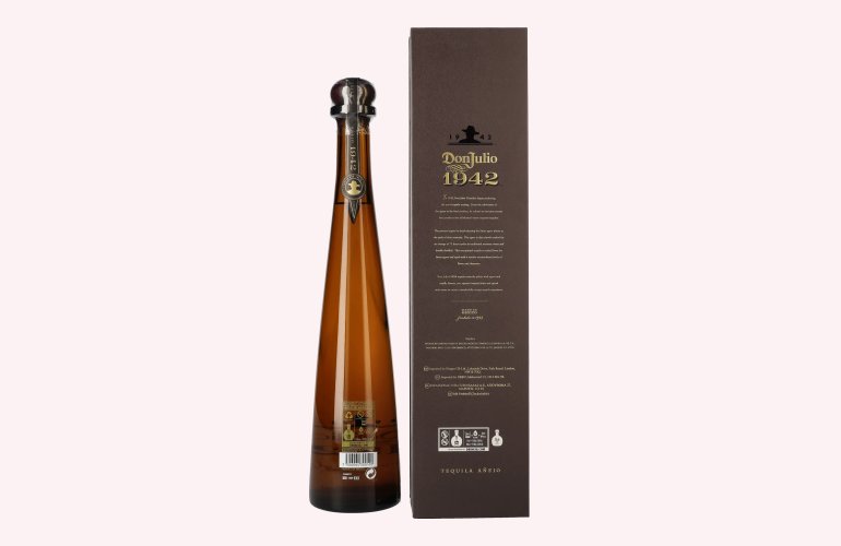 Don Julio 1942 Tequila Añejo 100% Agave 38% Vol. 0,7l en boîte cadeau