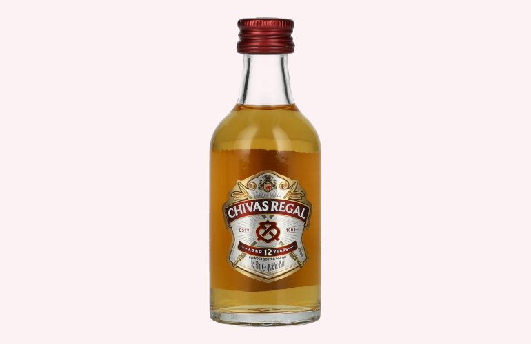 Chivas Regal 12 Years Old Blended Scotch Whisky 40% Vol. 0,05l