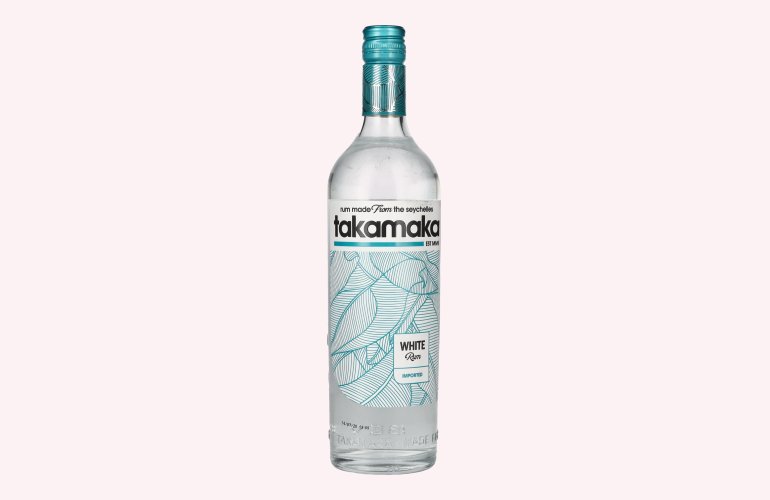 Takamaka RUM WHITE 38% Vol. 0,7l