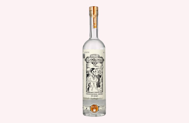 Los Siete Misterios DOBA-YEJ Mezcal Artesanal DOP 2024 44% Vol. 0,7l