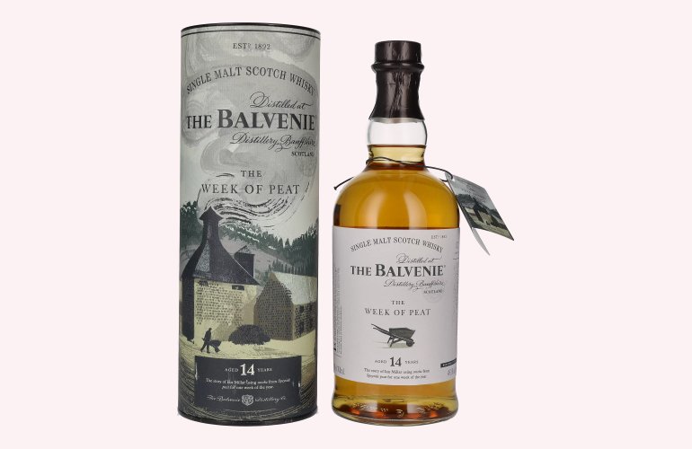 The Balvenie 14 Years Old The WEEK OF PEAT 48,3% Vol. 0,7l in Giftbox